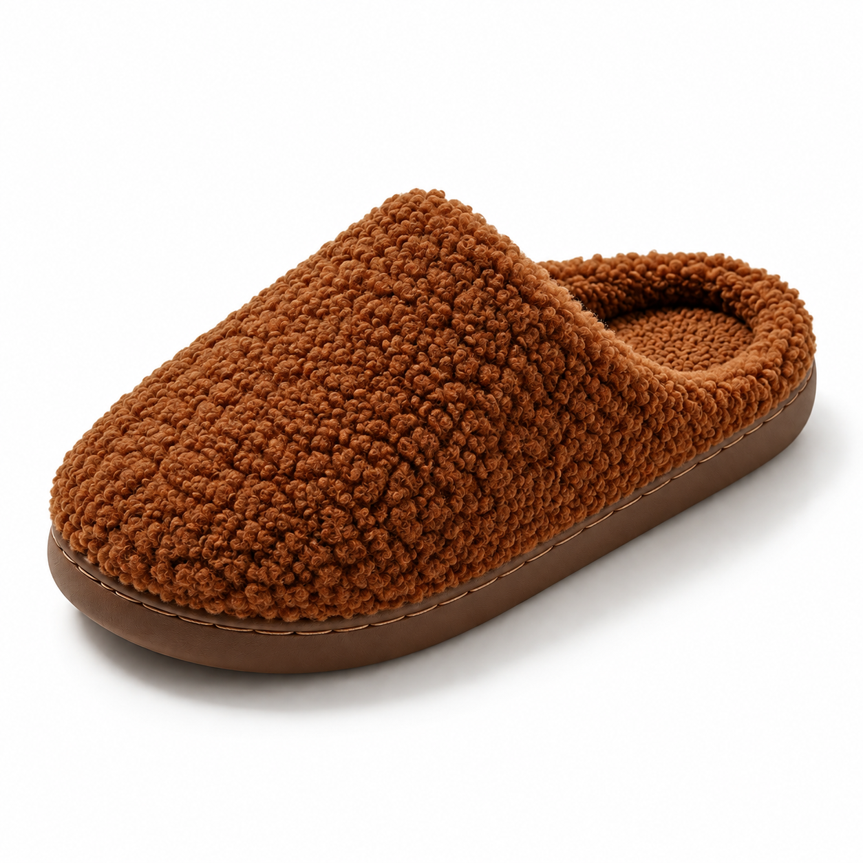 Cozy Sherpa Mule Slippers
