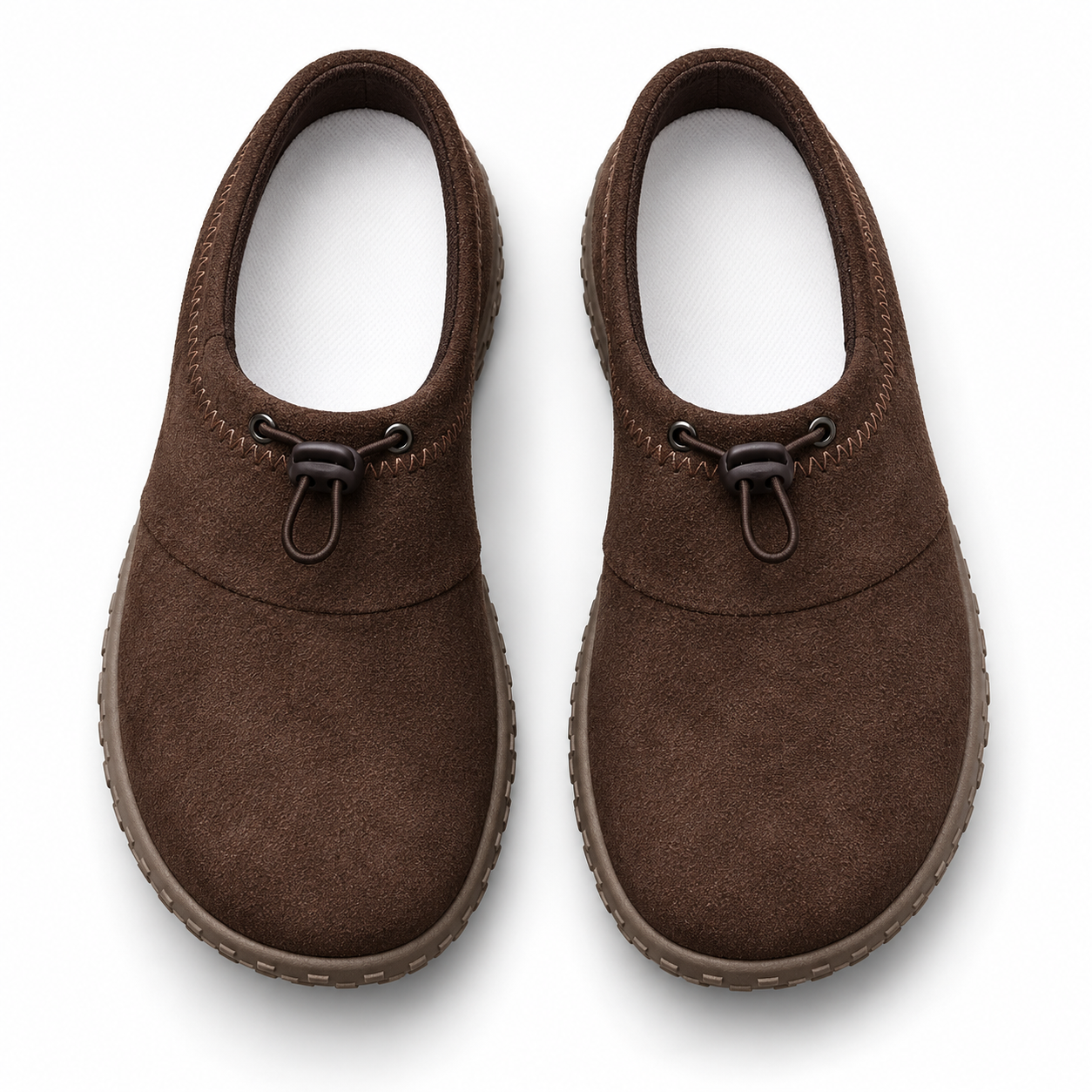 Round-Toe Comfort Walking Shoes