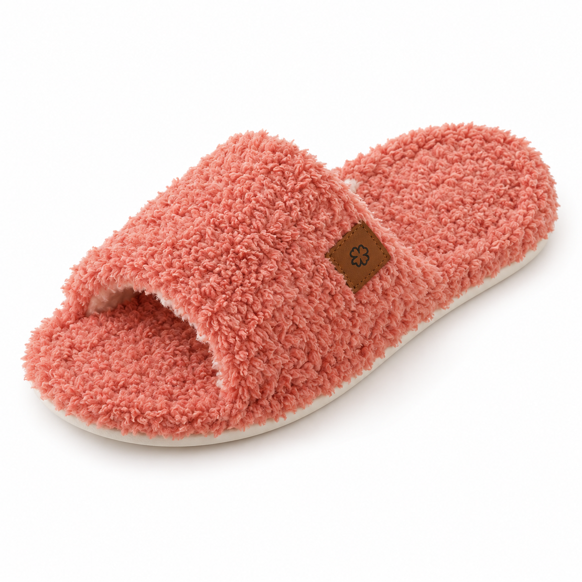 Teddy Fleece House Slides