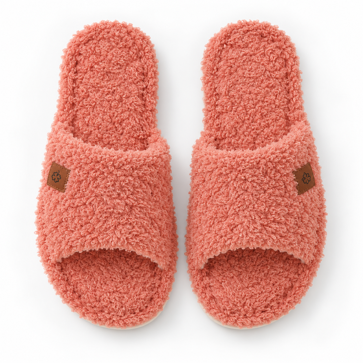 Teddy Fleece House Slides