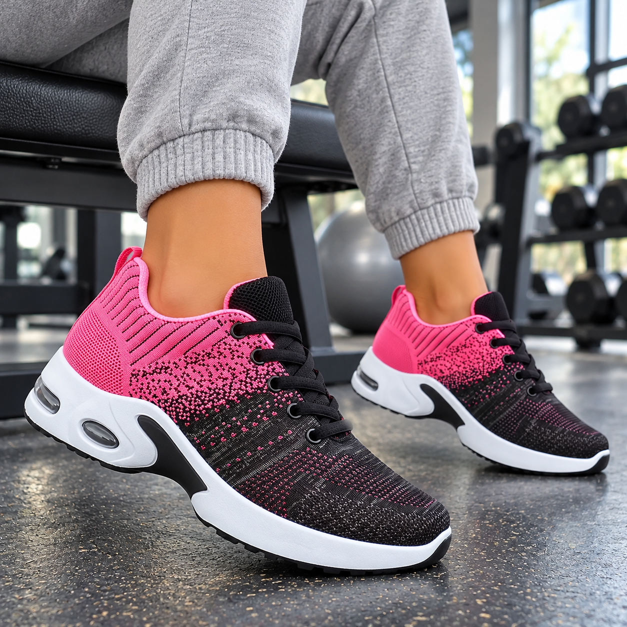Cushioned Breathable Sneakers
