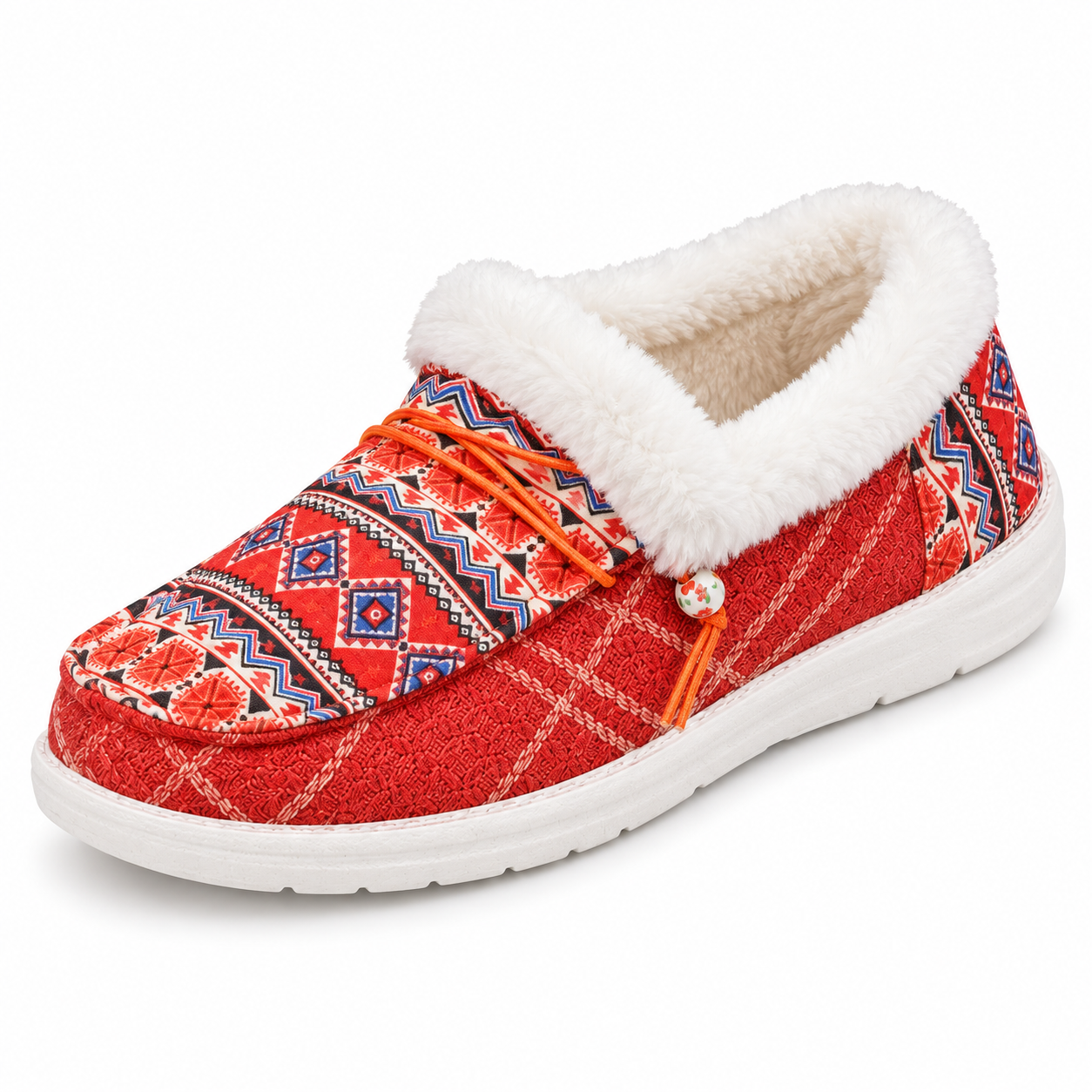 Plush-Lined Winter Moccasins
