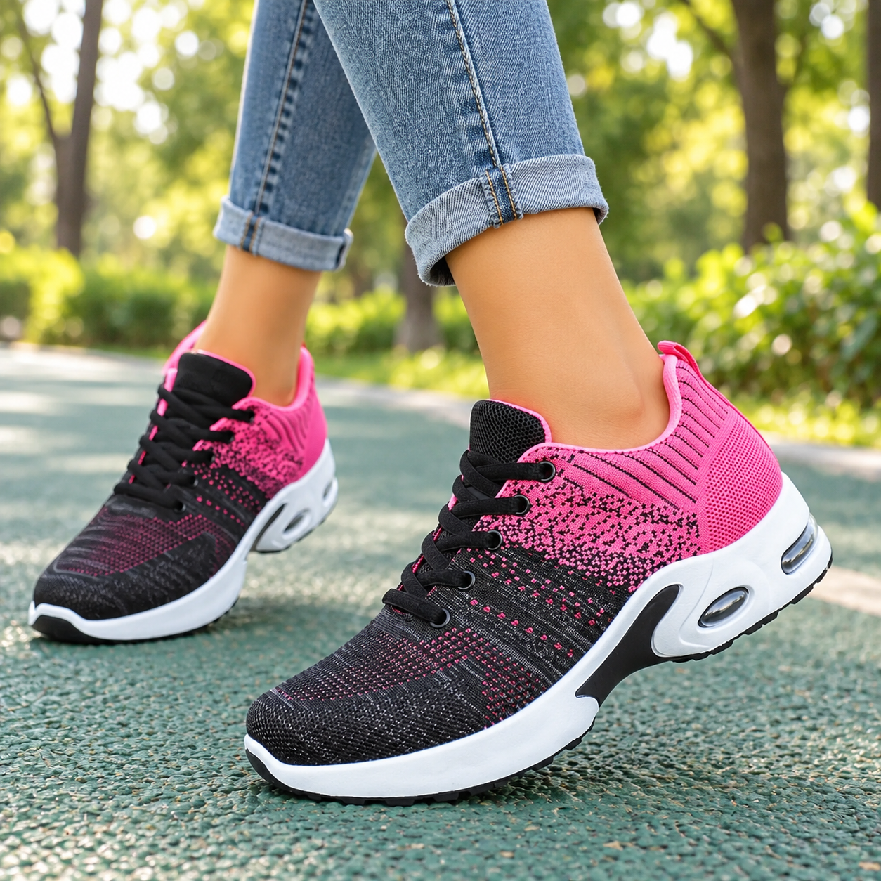 Cushioned Breathable Sneakers