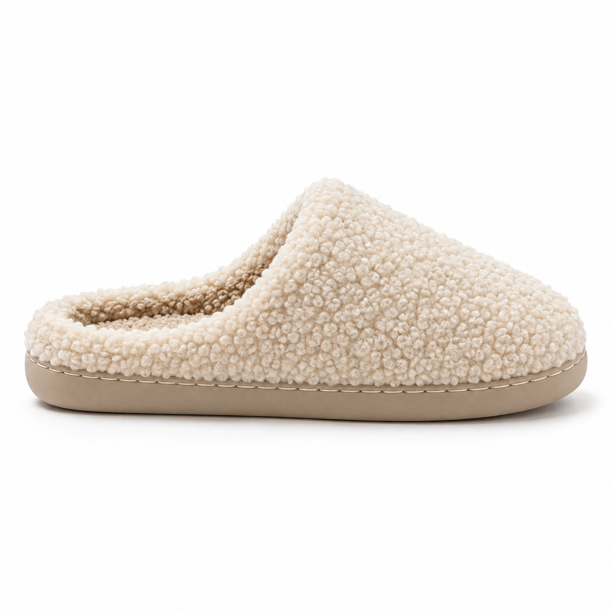 Cozy Sherpa Mule Slippers
