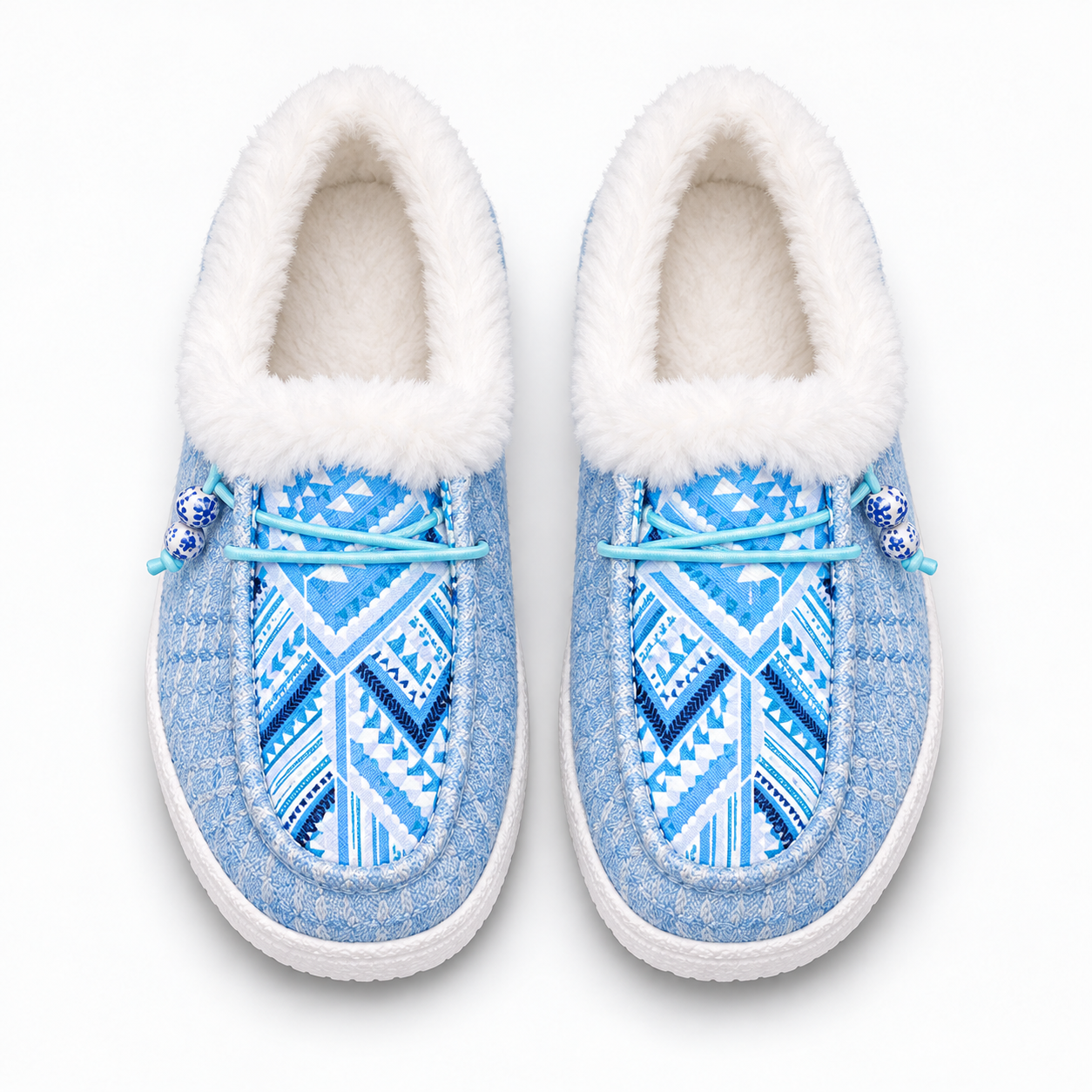 Plush-Lined Winter Moccasins