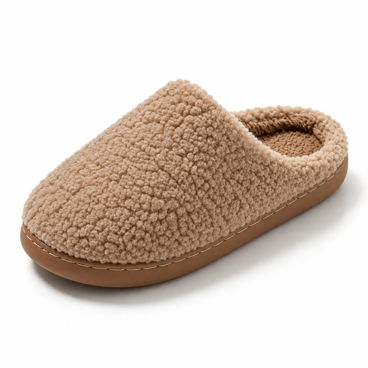 Cozy Sherpa Mule Slippers