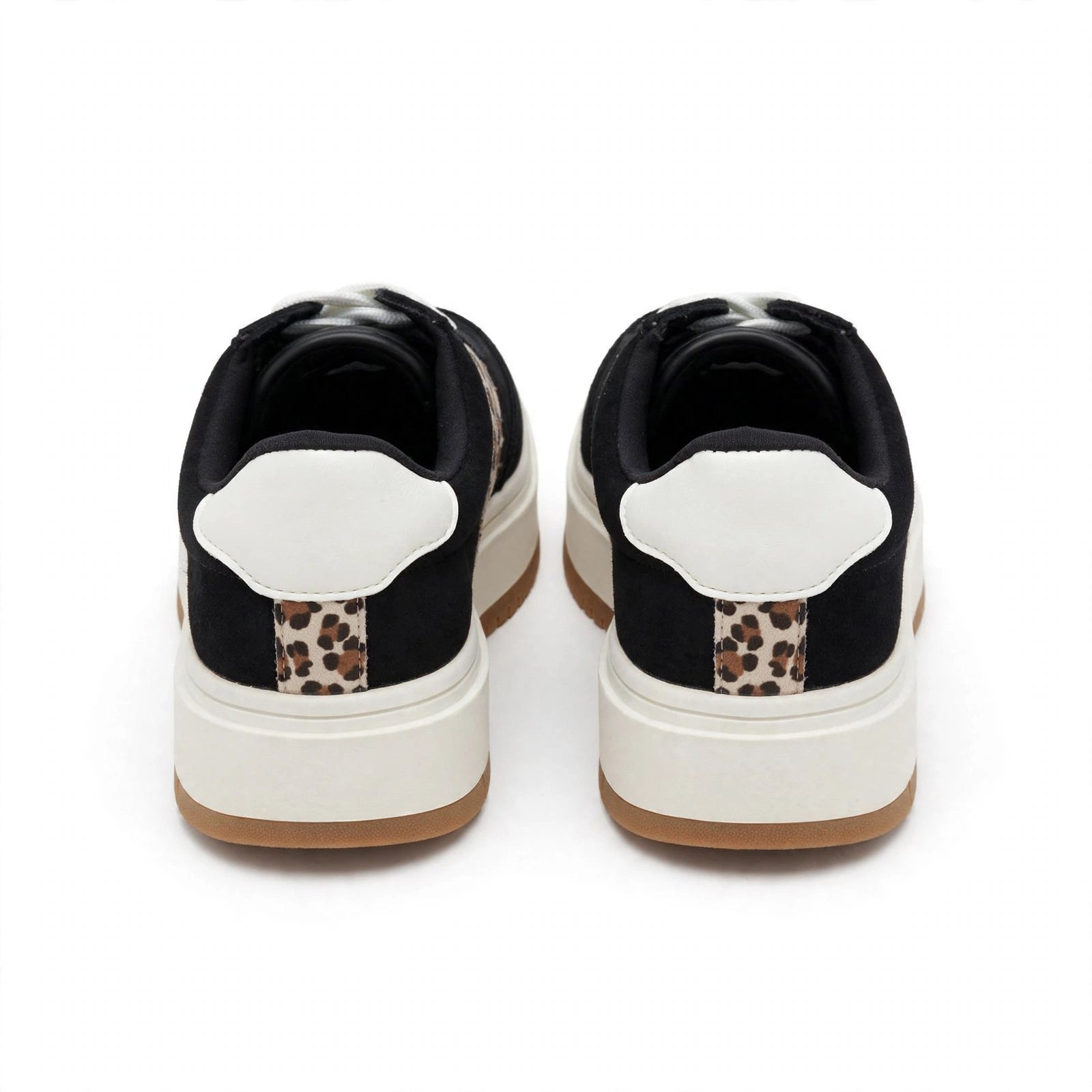 Mila Layered Stripe Gum-Sole Sneakers