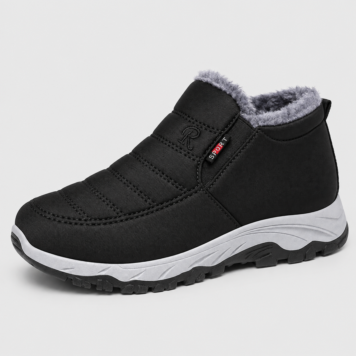 Fleece-Lined Winter Boots