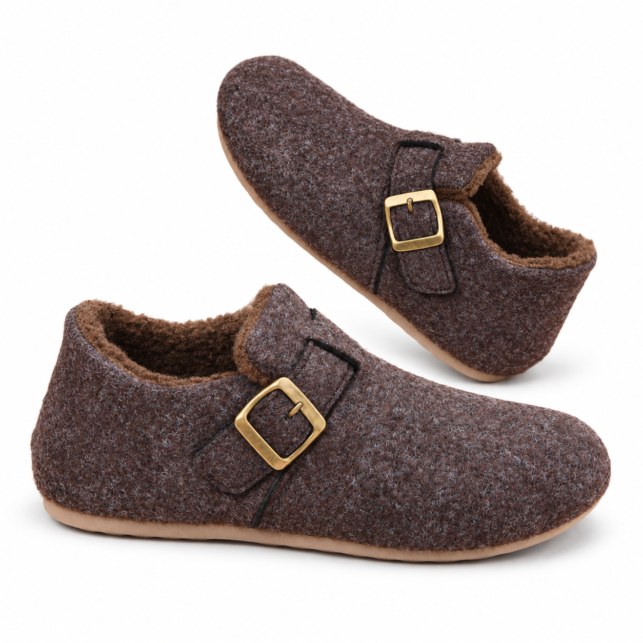 Soft Fleece-Lined Casual Clogs