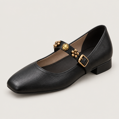 Casual Mary Jane Flat Shoes