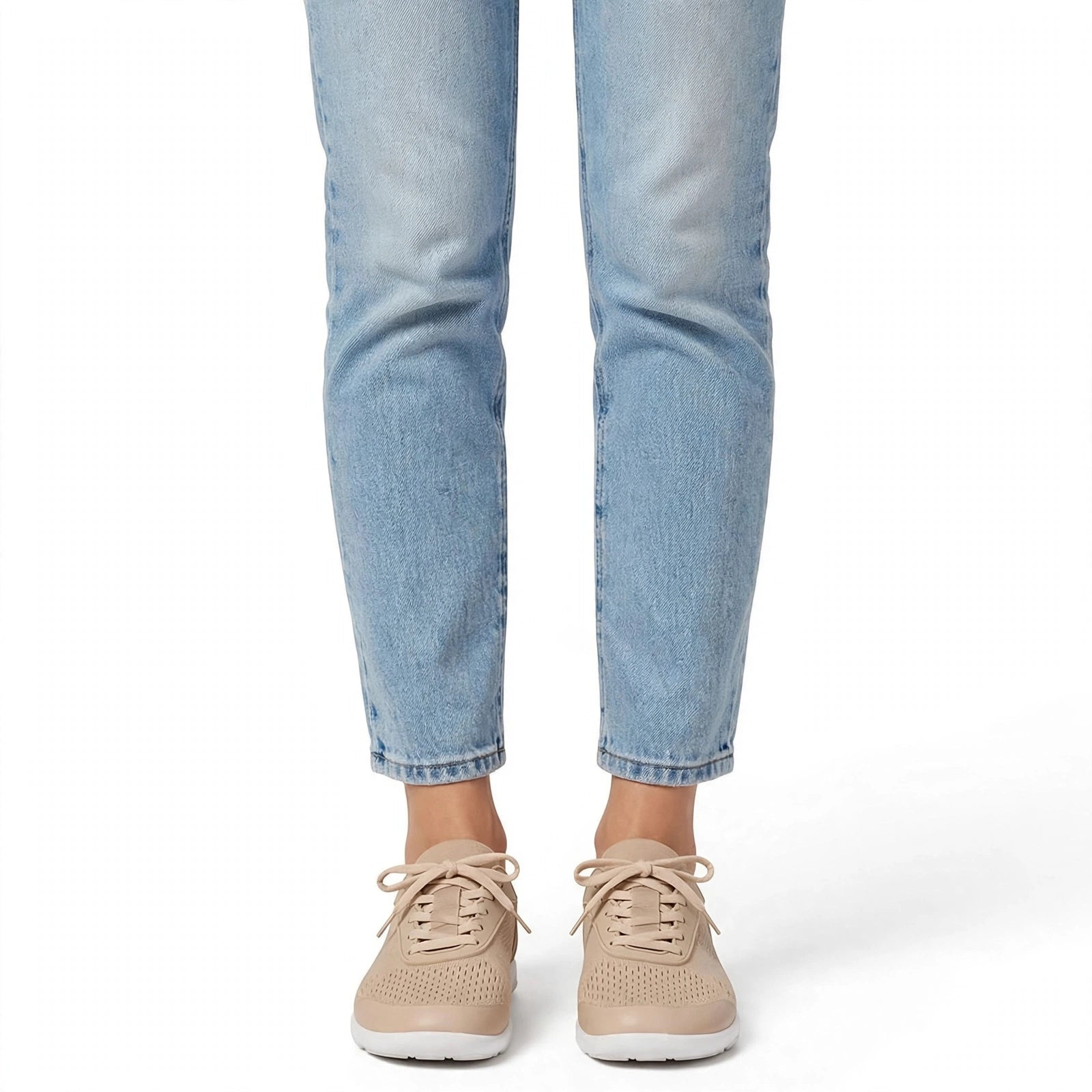 Sienna Retro Stripe Gum-Sole Sneakers