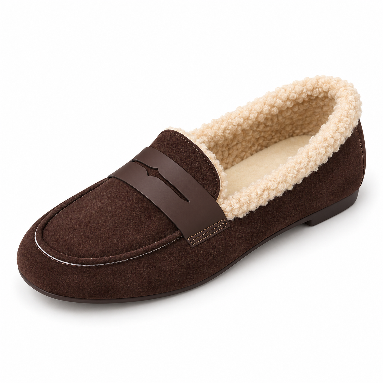 Women’s Plush-Lined Penny Loafers