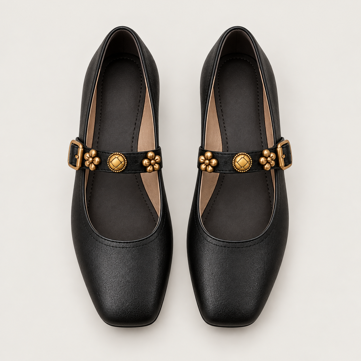Casual Mary Jane Flat Shoes
