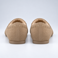 Velvet Warm Flat-Soled Shoes