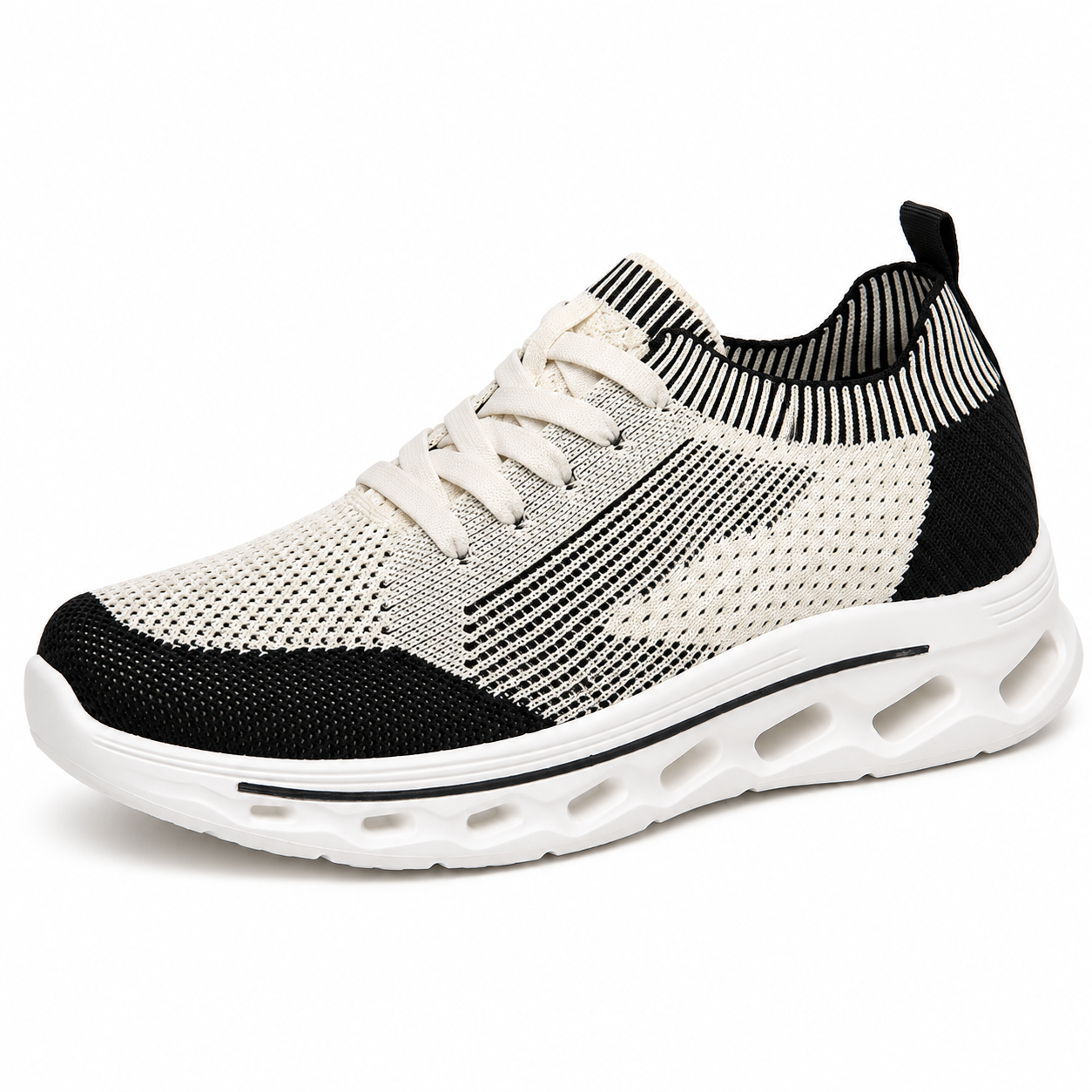 Women’s Vintage Contrast Stripe Casual Sneakers