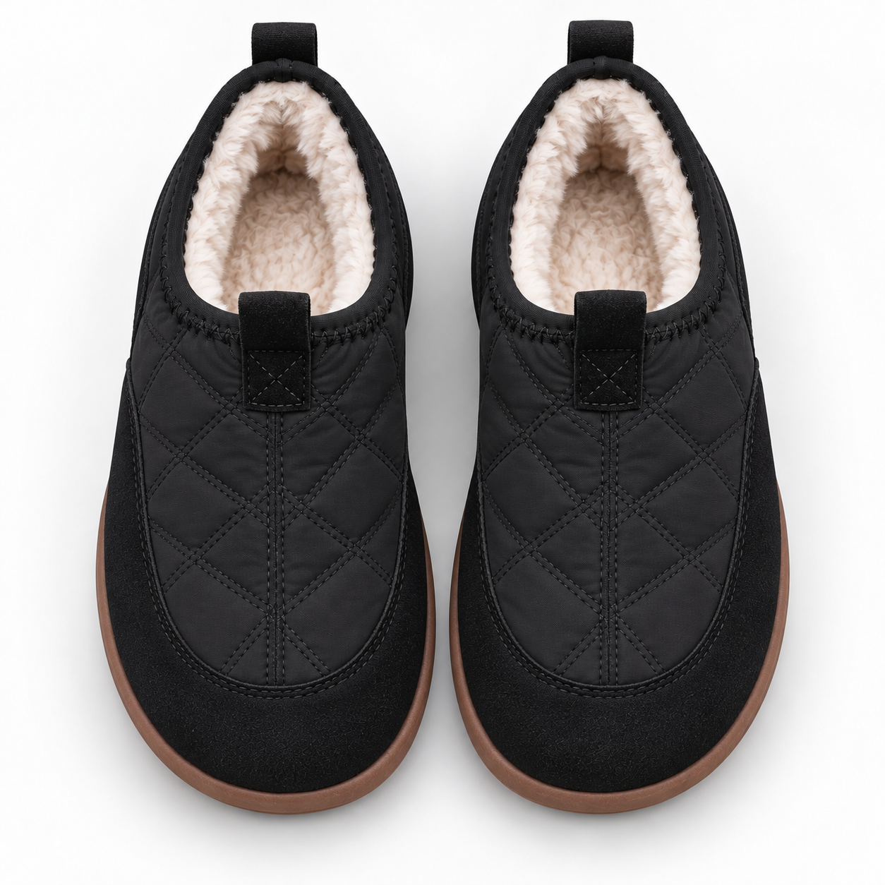 Comfortable Fleece-Lined Slip-On Shoes