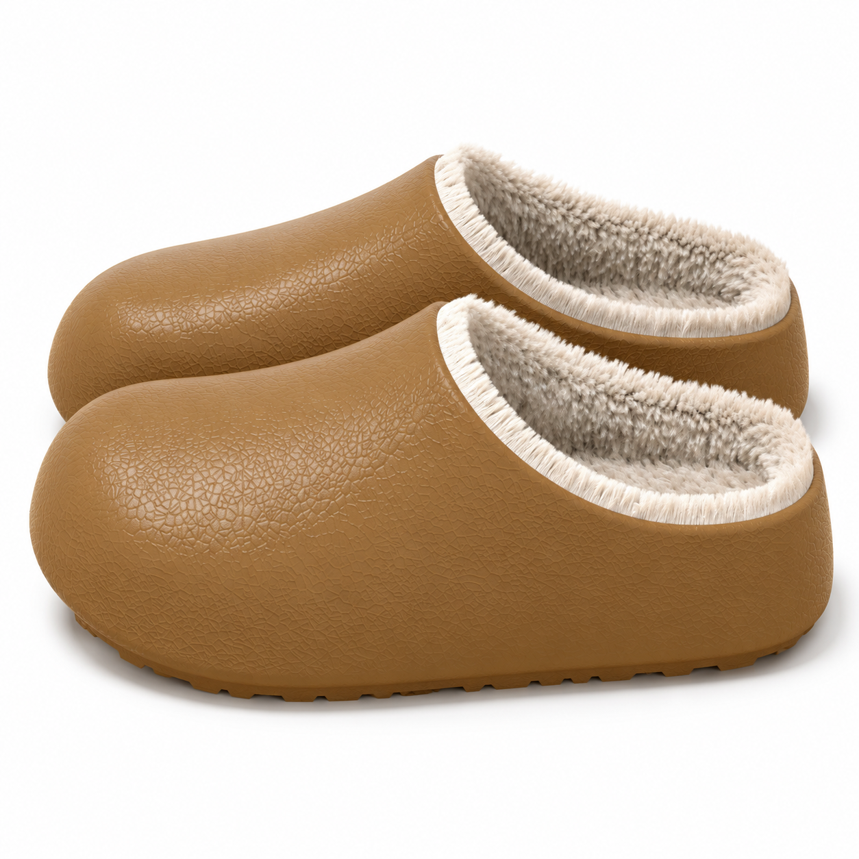 Warm Fleece-Lined Clogs