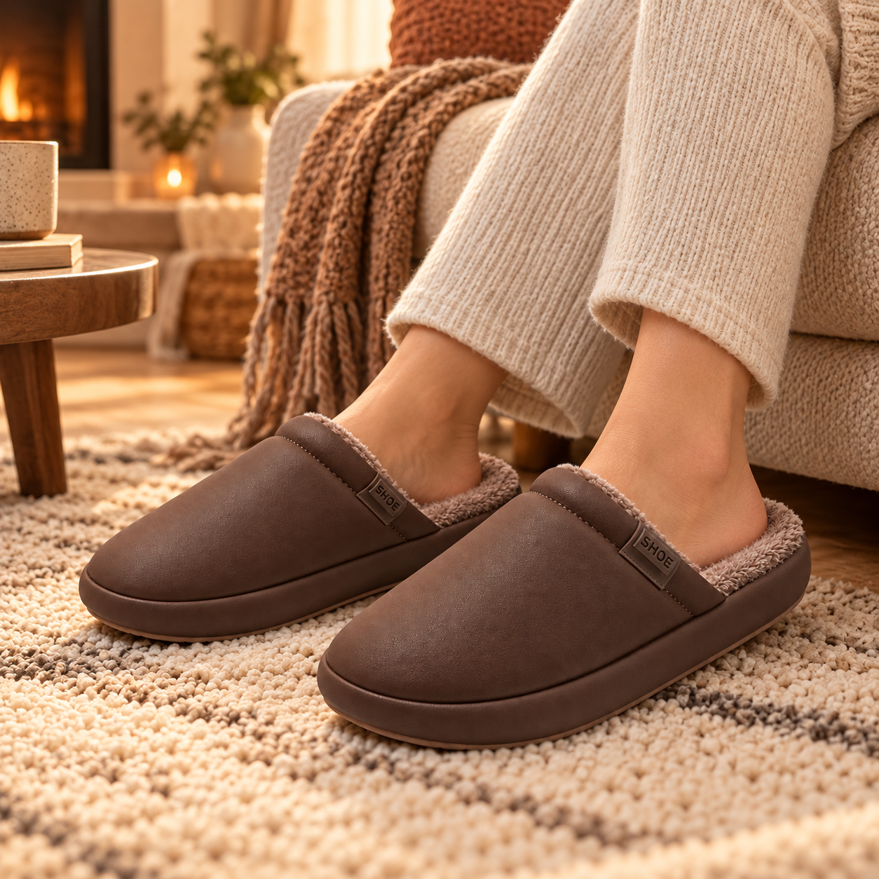 Comfortable Thick-Sole House Slippers