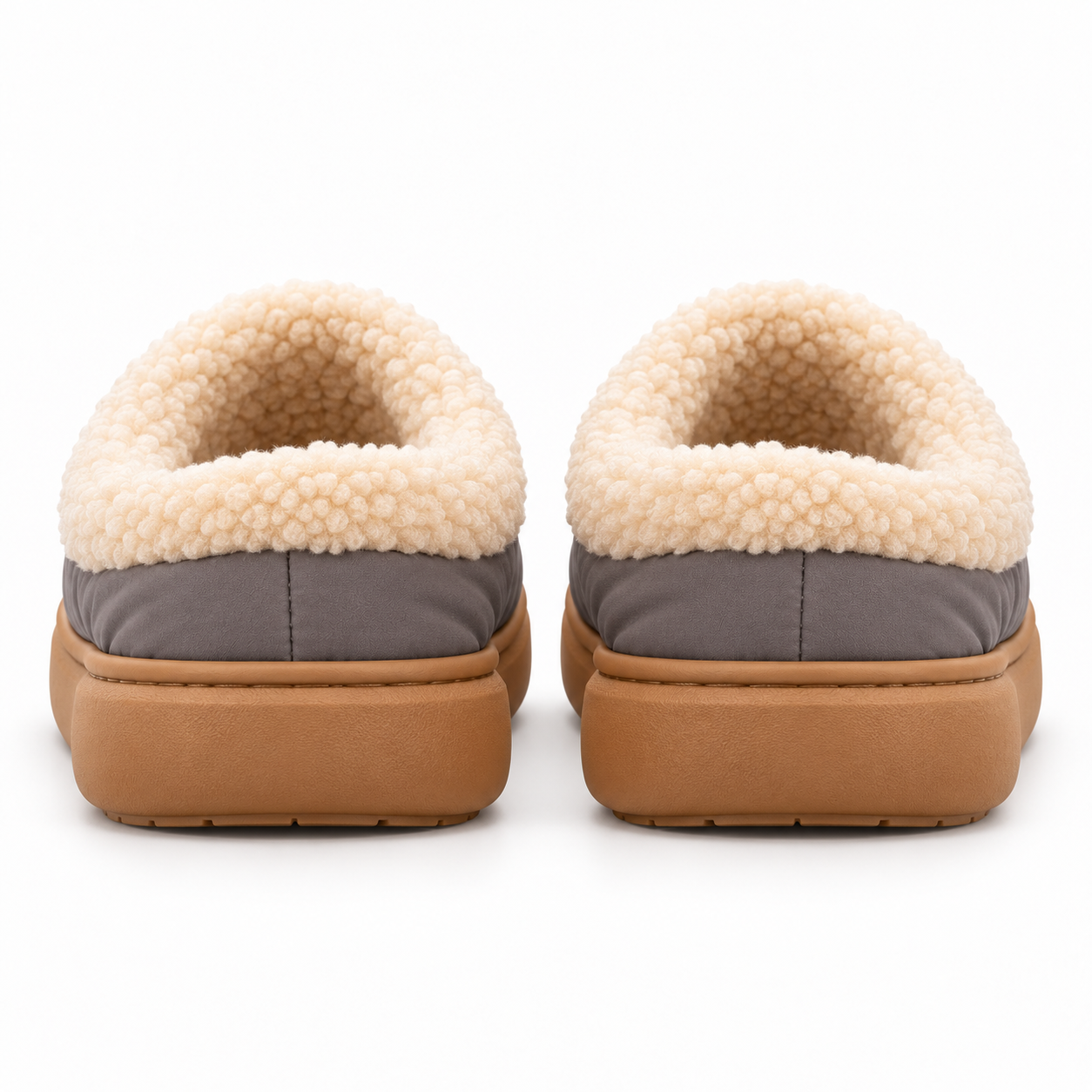 Warm Puffer Slip-On Shoes