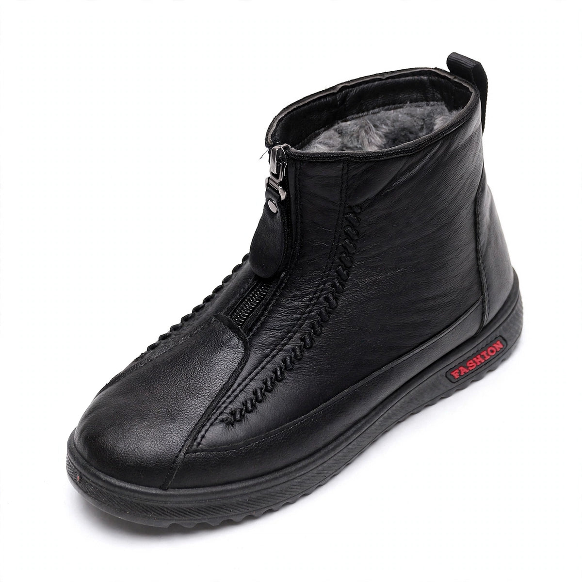 Elowen Fleece-Lined Buckle Ankle Boots