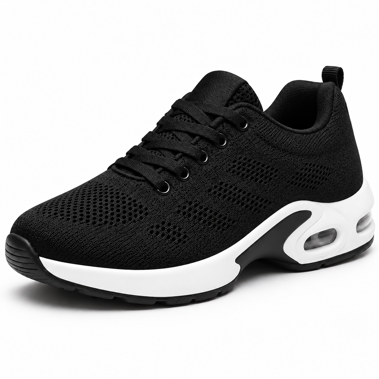 Stretch-Knit Walking Shoes
