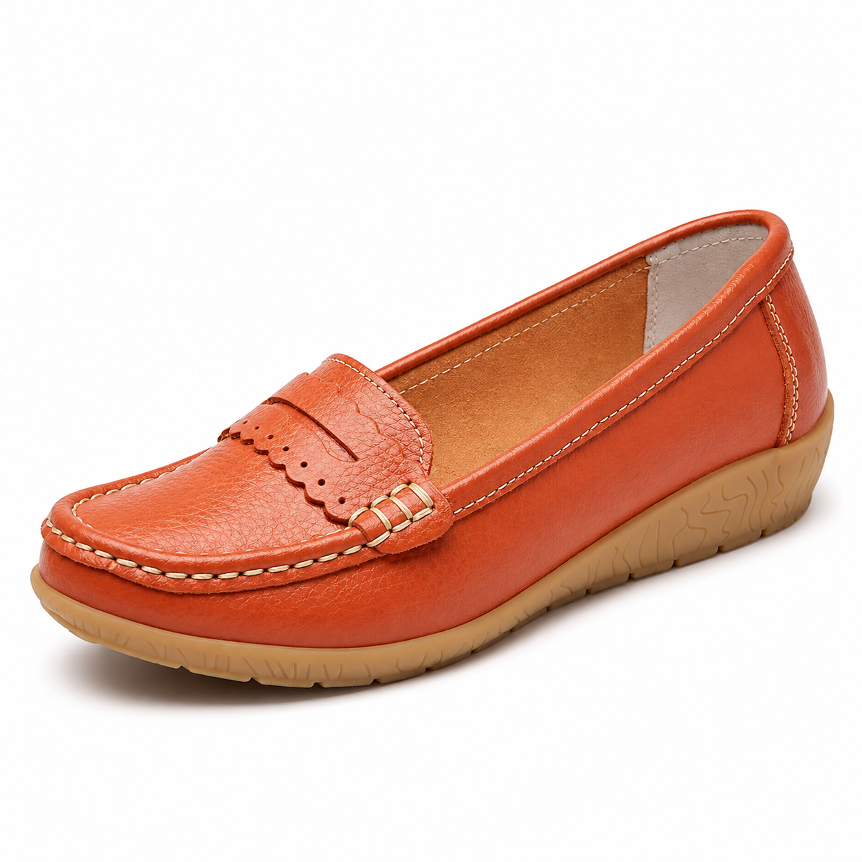 Women’s Elegant Orthopedic Leather Loafers