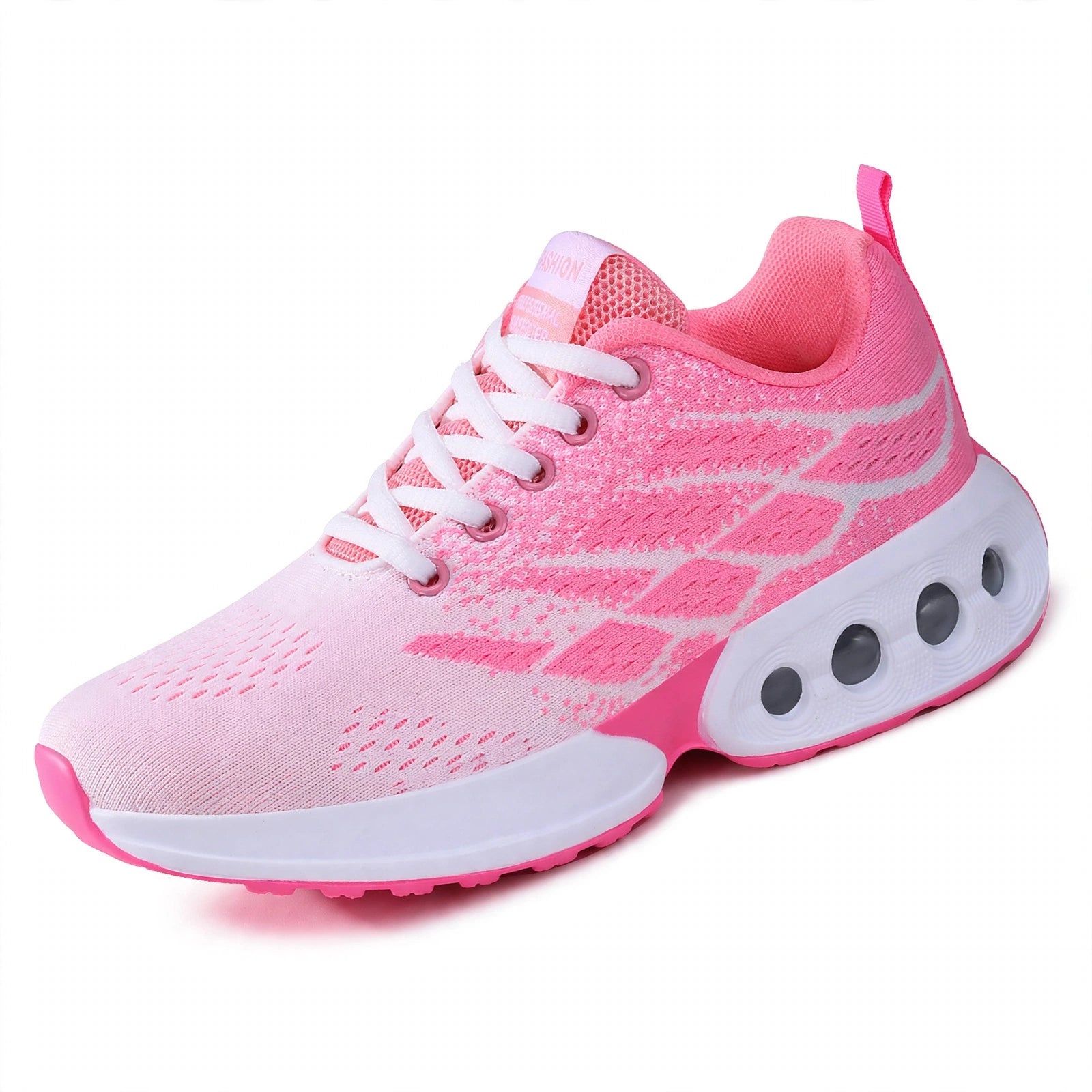 Aria Pastel Stripe Gum-Sole Sneakers