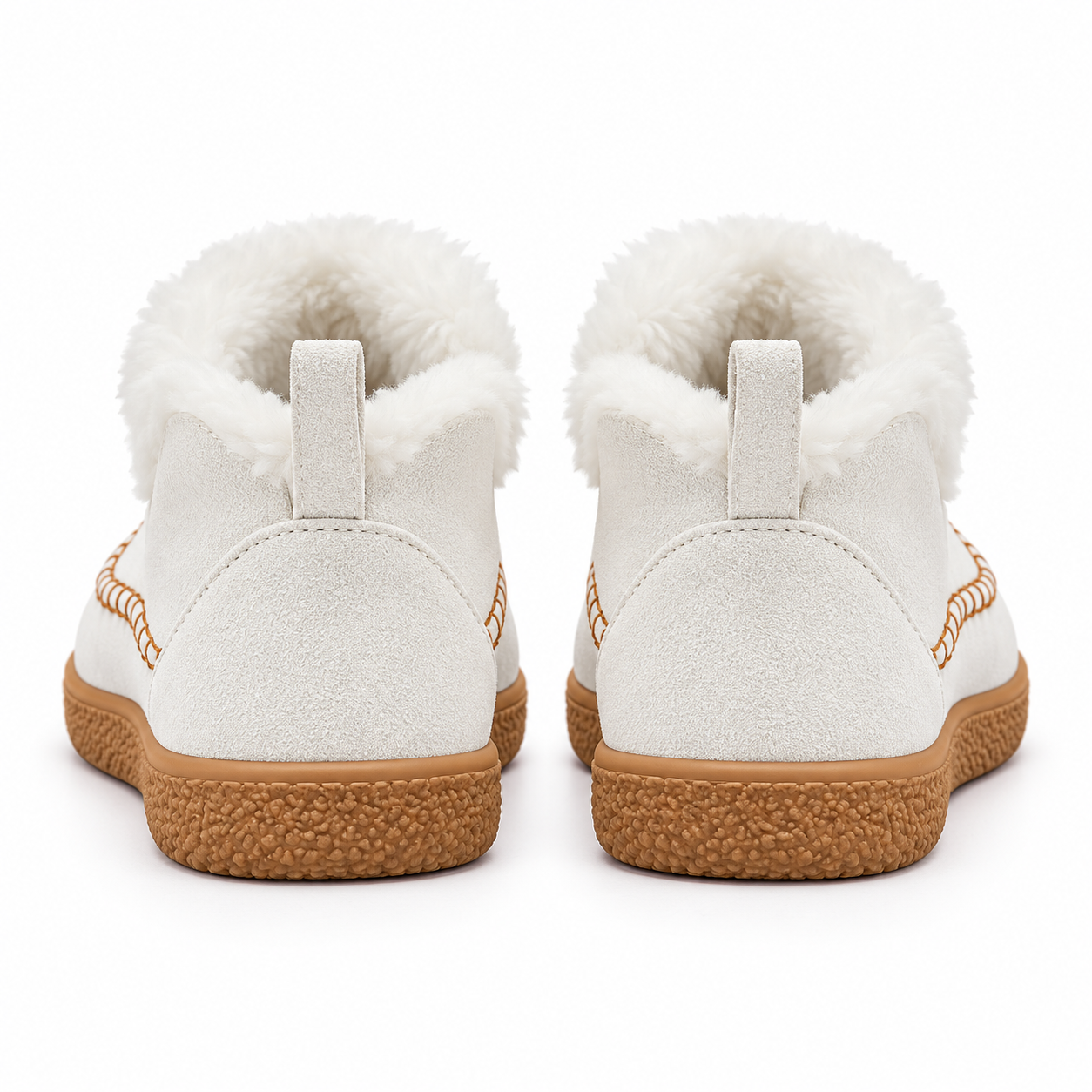 Women's Cozy Fleece-Lined Slip-On Ankle Boots