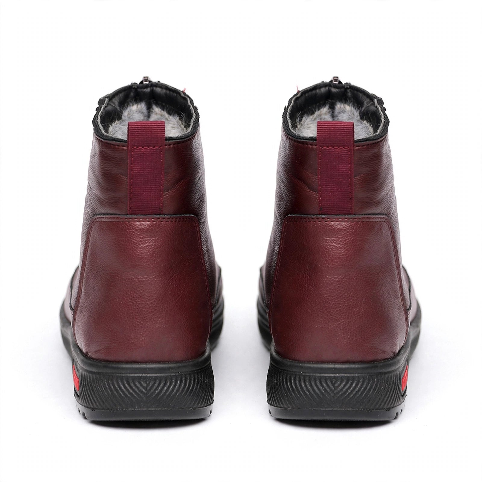 Elowen Fleece-Lined Buckle Ankle Boots
