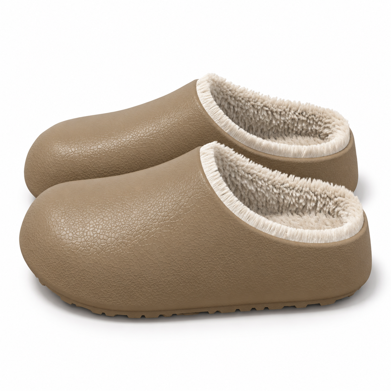 Warm Fleece-Lined Clogs