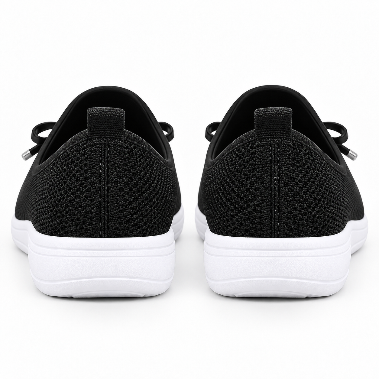 Breathable Knit Walking Flats