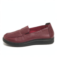 Women’s Gold-Accent Leather Comfort Loafers