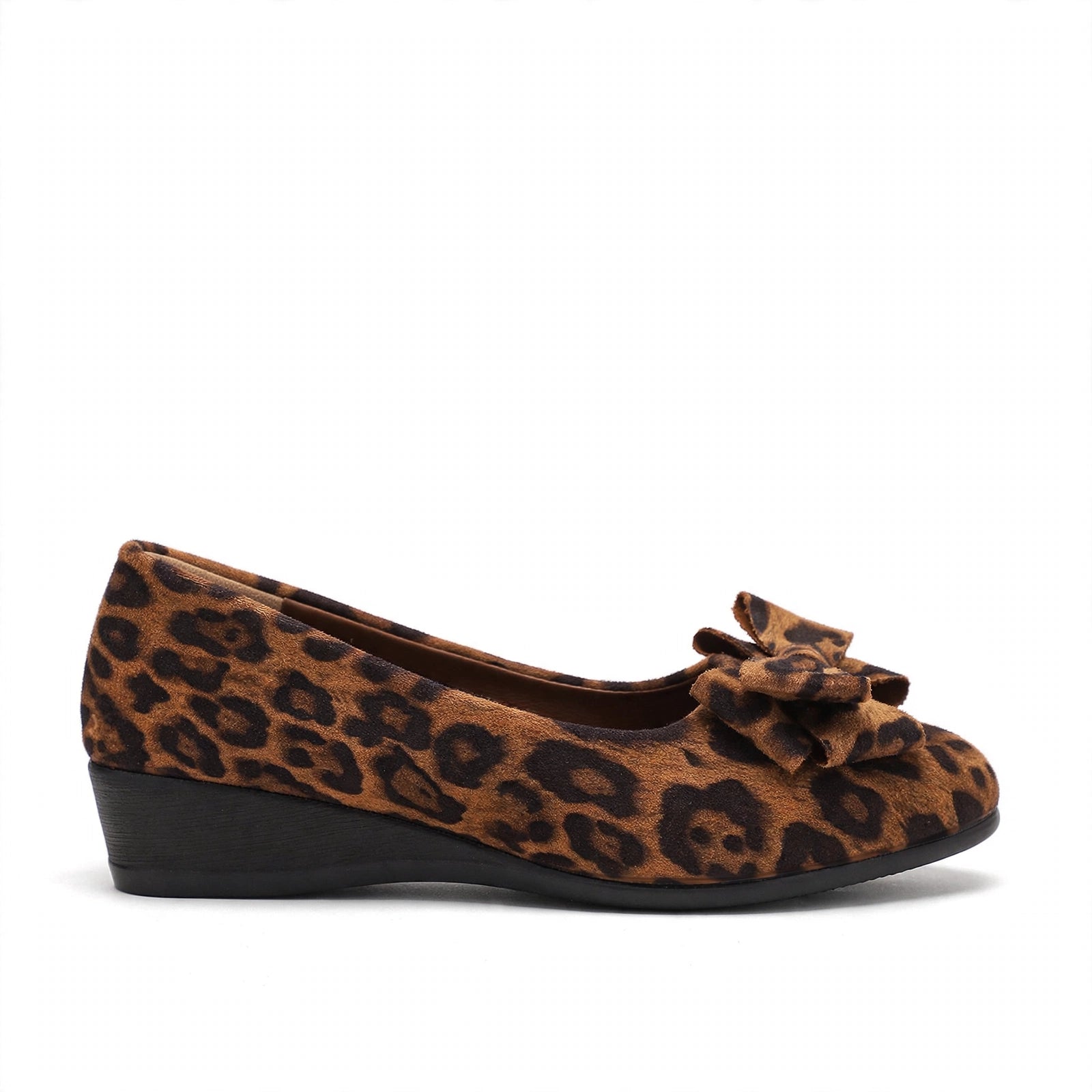 Lena Wide-Toe Knit Mary Jane Flats