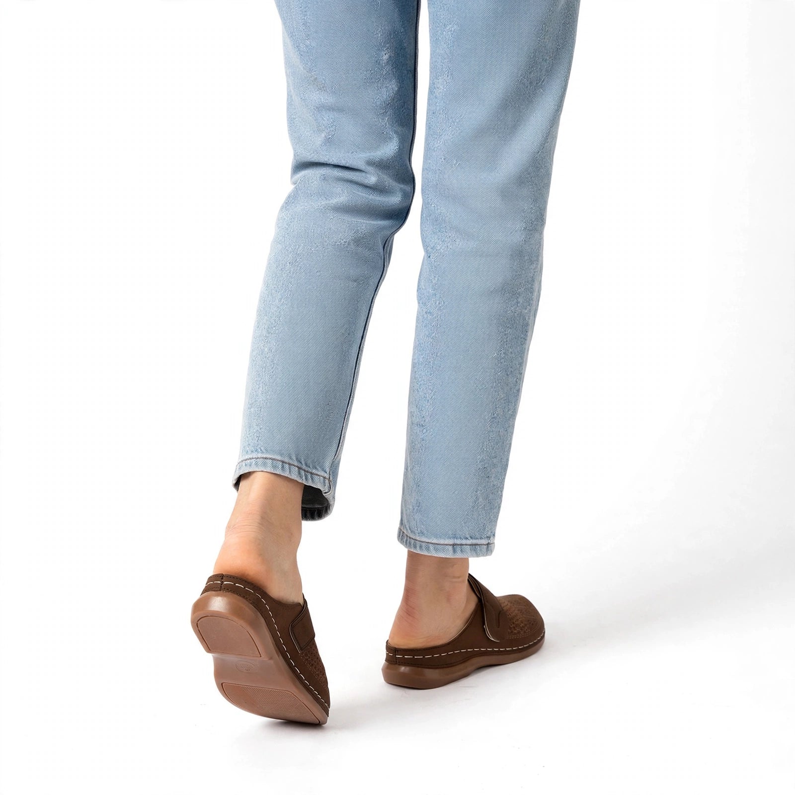 Elara Fuzzy Double-Band Slide Slippers