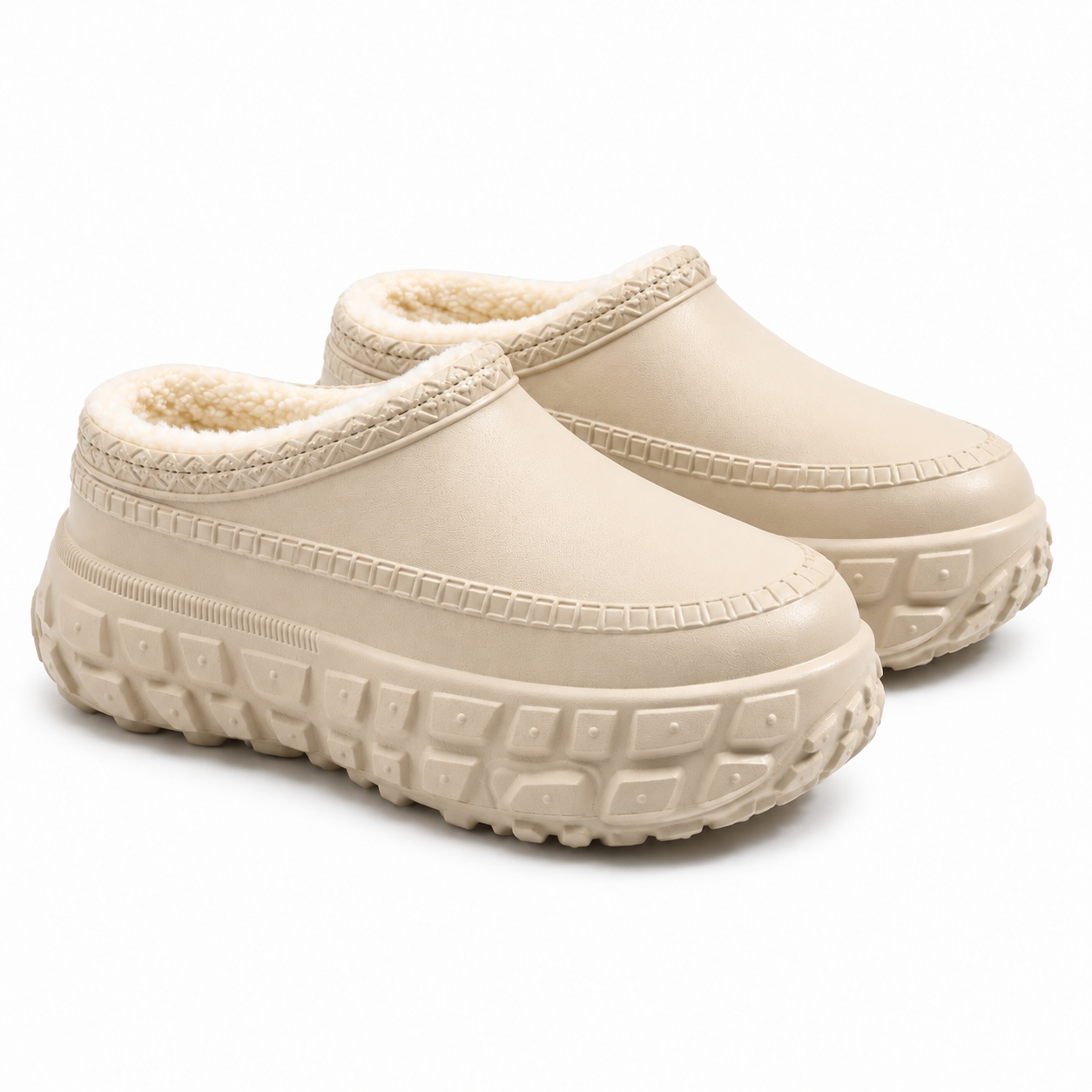 Warm Plush Non-Slip Winter Slippers