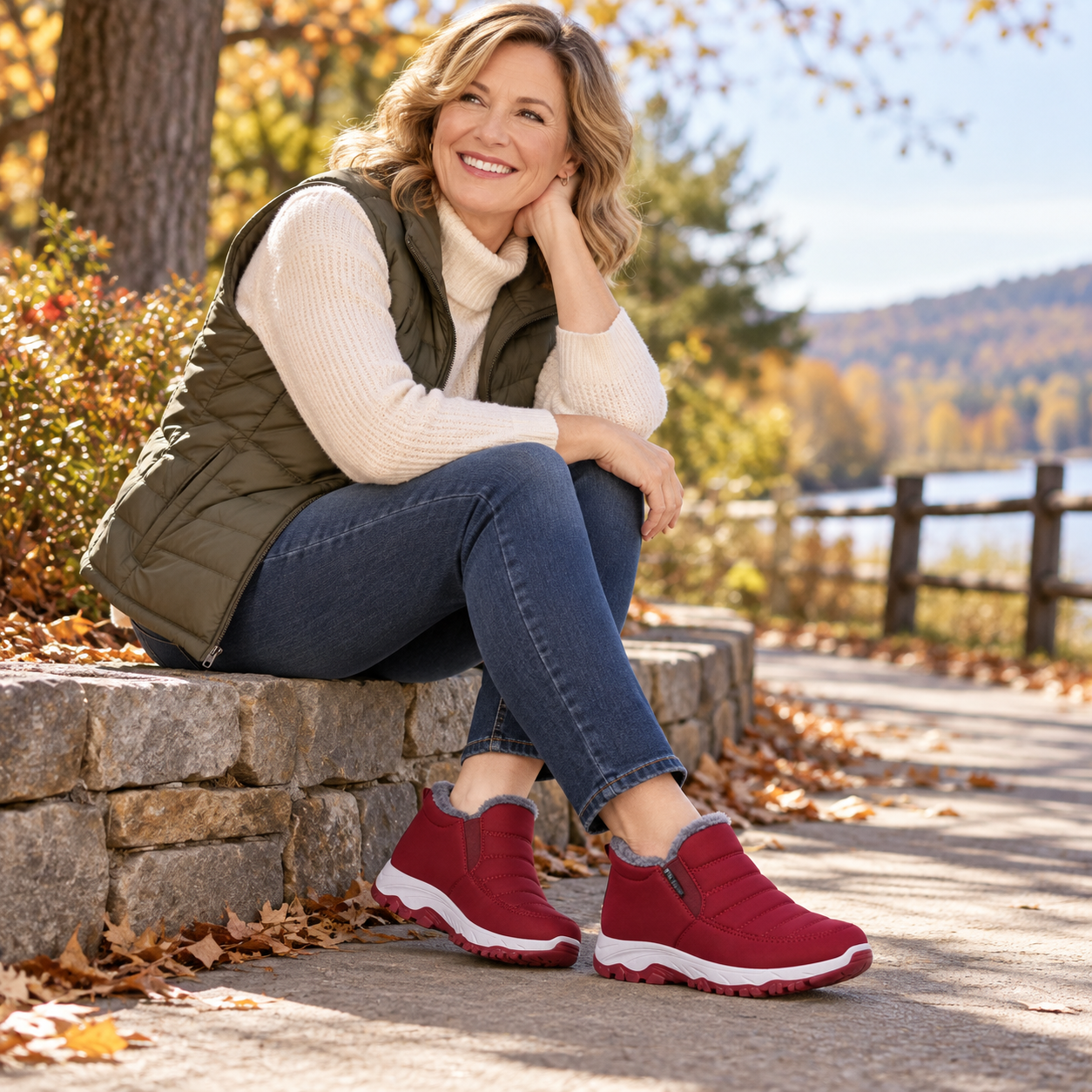 Fleece-Lined Winter Boots